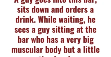 guy with ting body muscular body bar genie joke