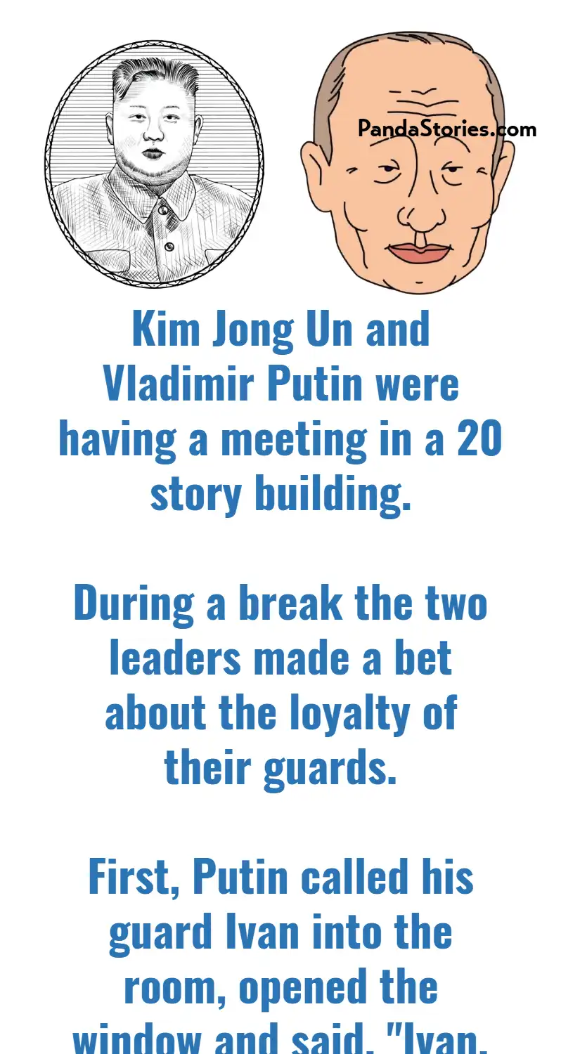 kim jung un and putin joke