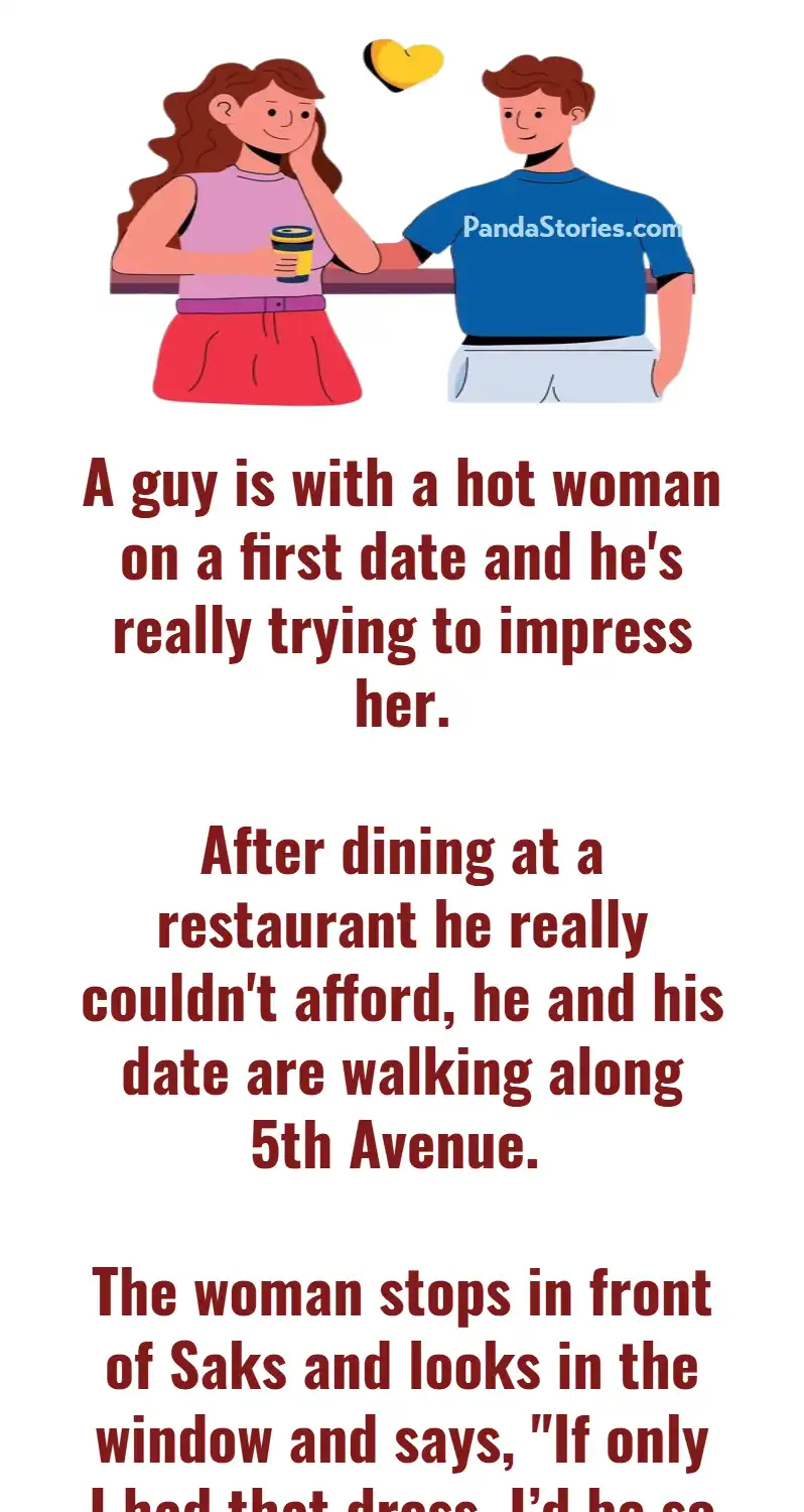 woman man date bricks joke