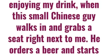 bar chinese guy kung fu beer joke