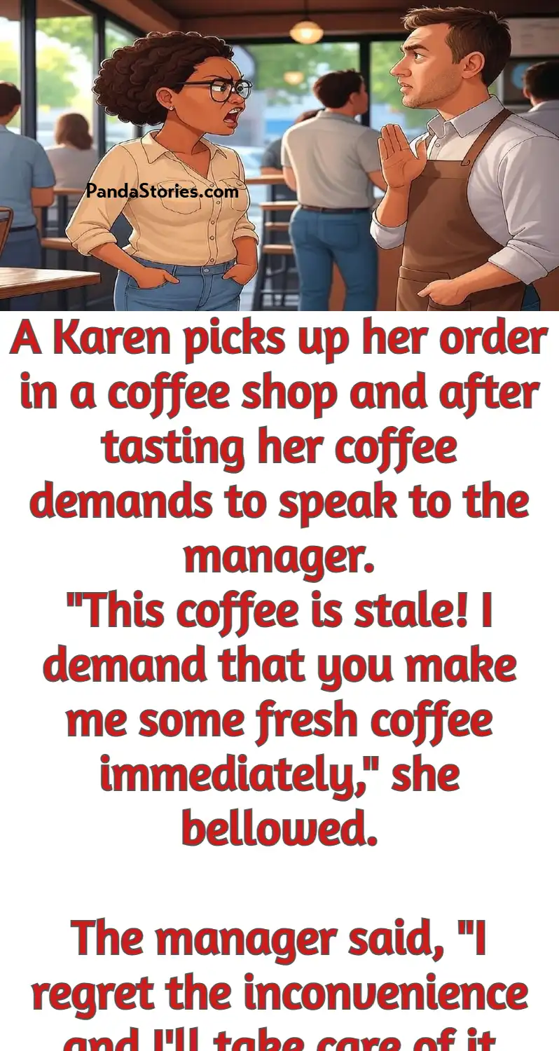 karen coffee shop stale grounded funny joke