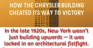 Chrysler building tallest building secret story with Manhattan bank