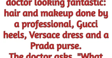 glamourous model doctor stung