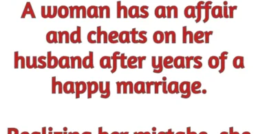 woman affair god cruise boat joke