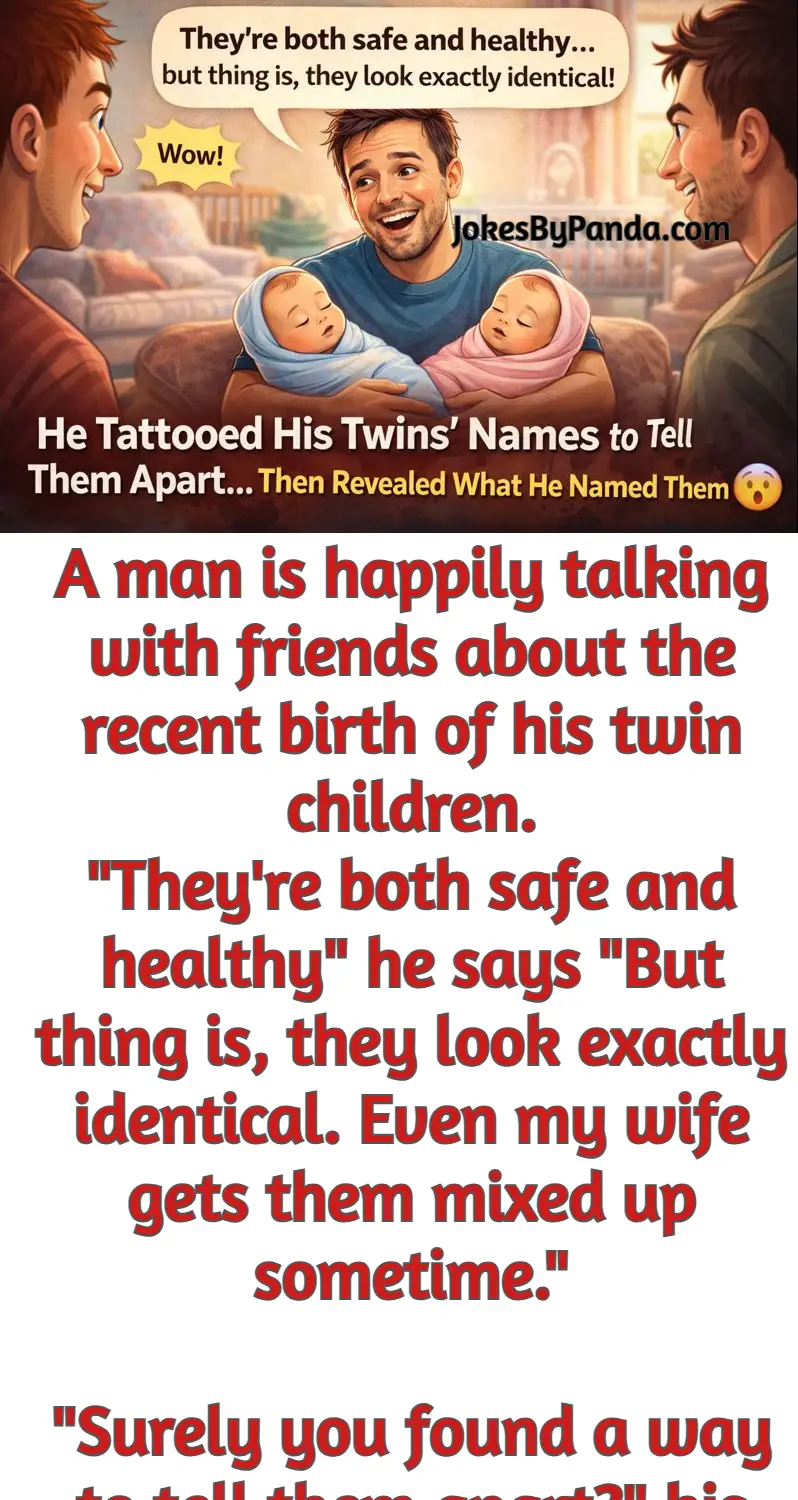 twins baby names funny joke